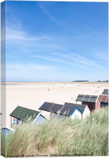 Wells next the Sea Canvas Print by Graham Custance