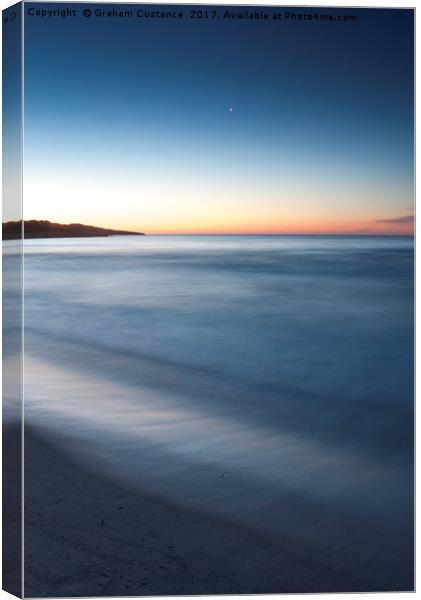 Majorca Sunrise Canvas Print by Graham Custance