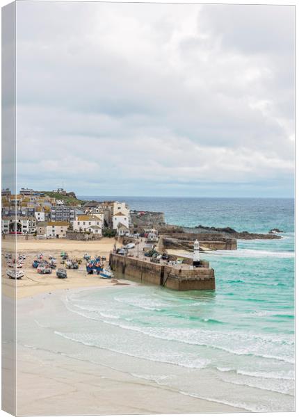 St Ives, Cornwall Canvas Print by Graham Custance