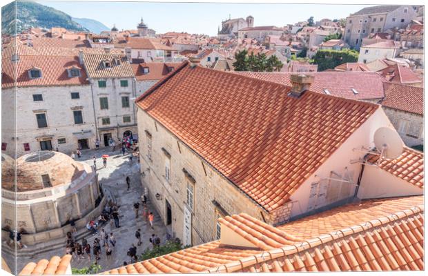 Dubrovnik Canvas Print by Graham Custance