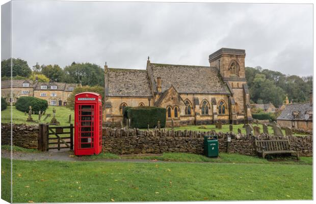 Snowshill Cotswolds Canvas Print by Graham Custance