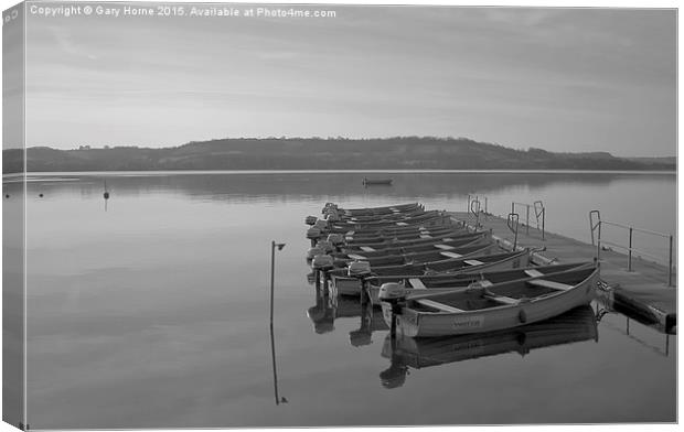  Chew Valley Lakes Canvas Print by Gary Horne