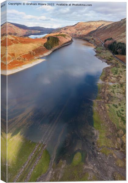 Haweswater and The Rigg Canvas Print by Graham Moore