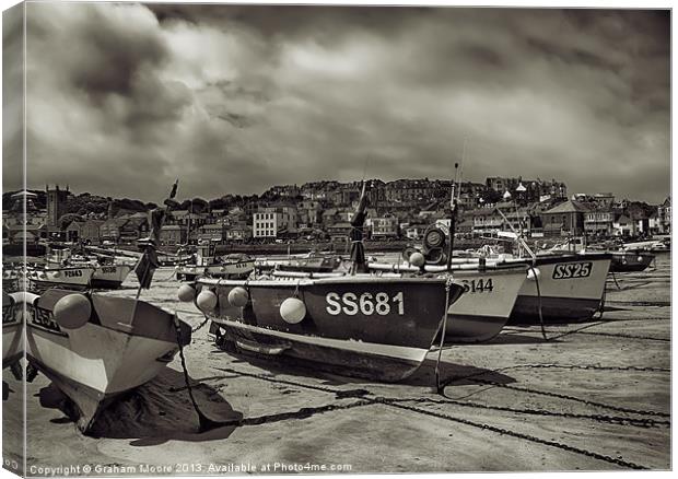 St Ives Canvas Print by Graham Moore
