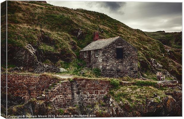 Fishermans Cottage Canvas Print by Graham Moore