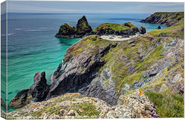 Kynance Cove Canvas Print by Graham Moore