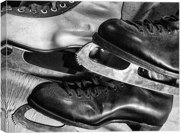 Ice skates Canvas Print by Graham Moore