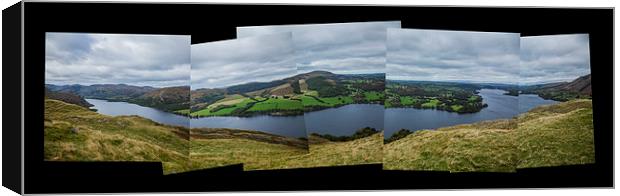 Ullswater from Hallin Fell Canvas Print by Graham Moore