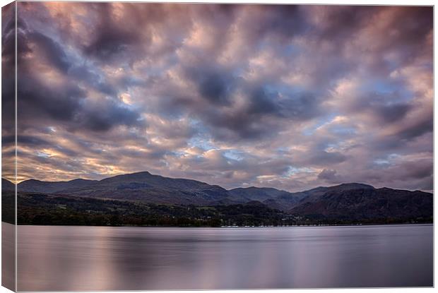 Coniston Water Canvas Print by Graham Moore