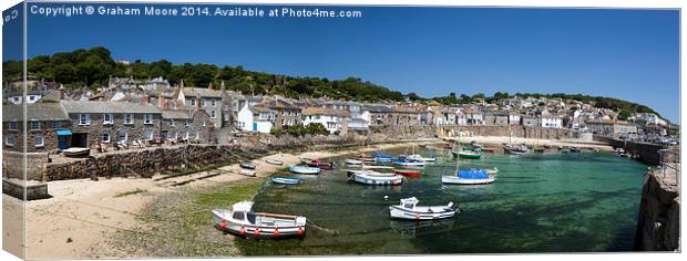 Mousehole Canvas Print by Graham Moore