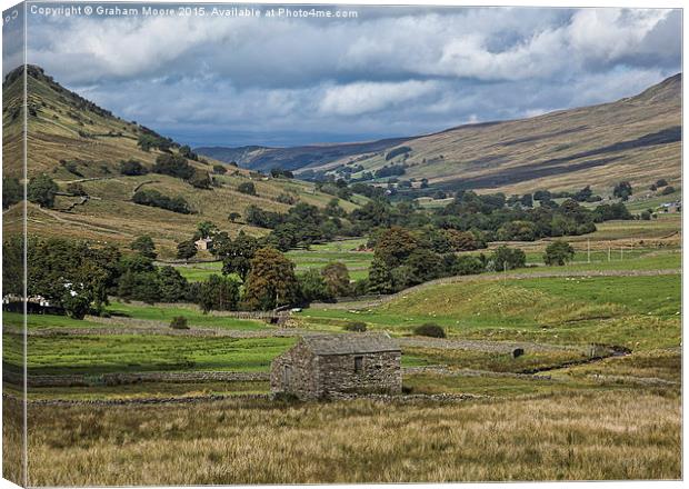 Swaledale Canvas Print by Graham Moore