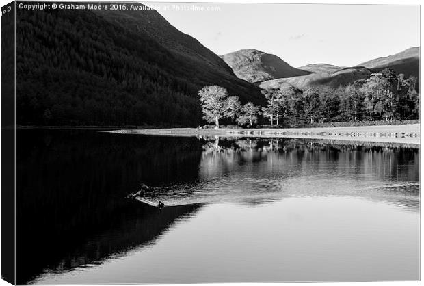 Buttermere Canvas Print by Graham Moore