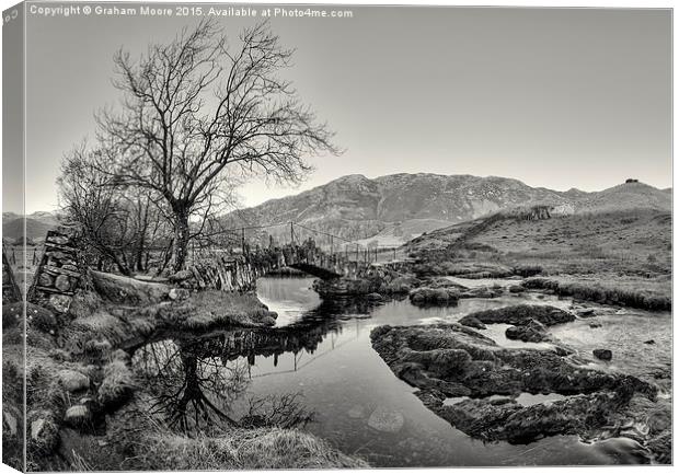 Slaters Bridge  Canvas Print by Graham Moore