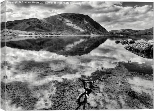 Crummock Water Canvas Print by Graham Moore