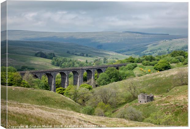 Dent Head viaduct Canvas Print by Graham Moore