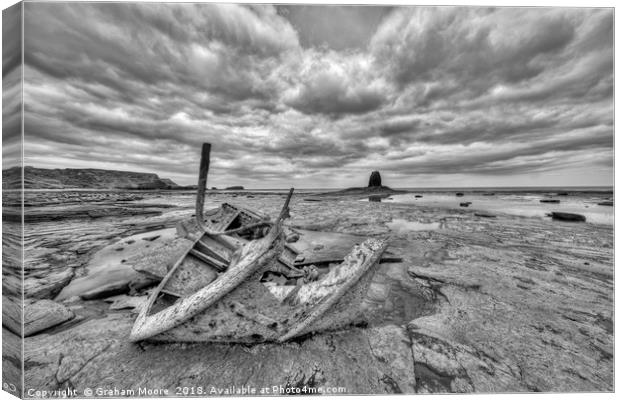 Black Nab Canvas Print by Graham Moore