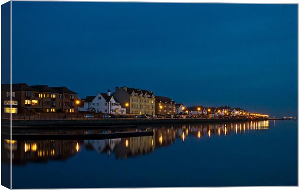 West Kirby reflected Canvas Print by Paul Farrell Photography