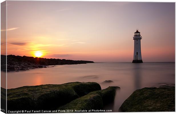 On the rocks Canvas Print by Paul Farrell Photography