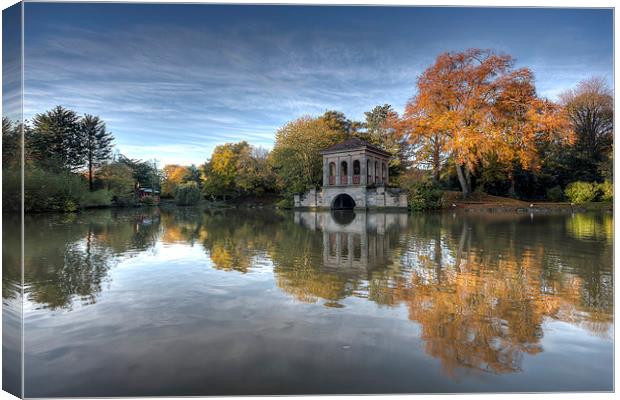 Autumn reflections Canvas Print by Paul Farrell Photography