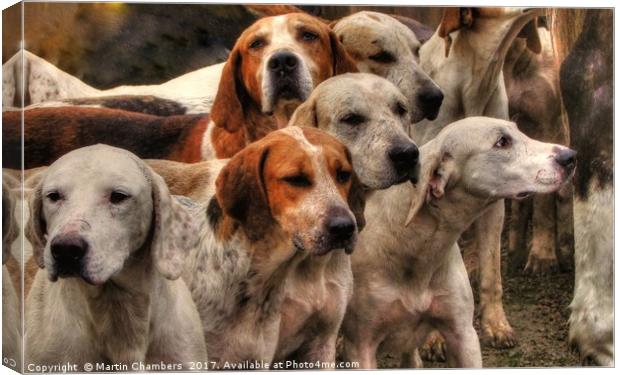 Ready to go! Canvas Print by Martin Chambers