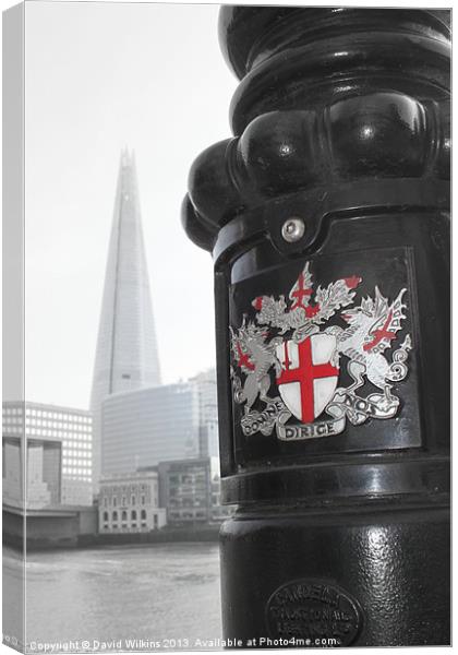 City of London Crest Canvas Print by David Wilkins