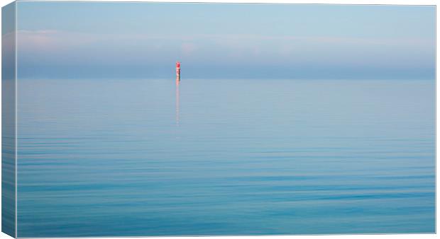  Channel Marker Canvas Print by Edward Liddell