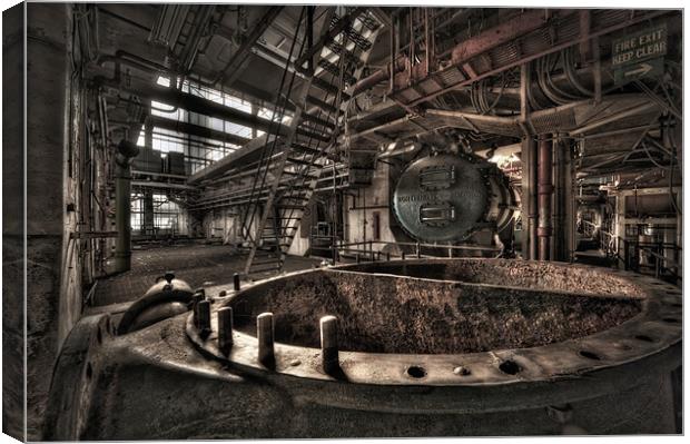 Silenced Industry Canvas Print by Jason Green