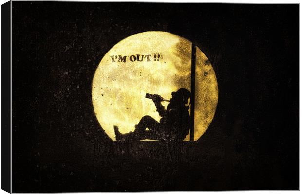 IM OUT!! Canvas Print by Jason Green