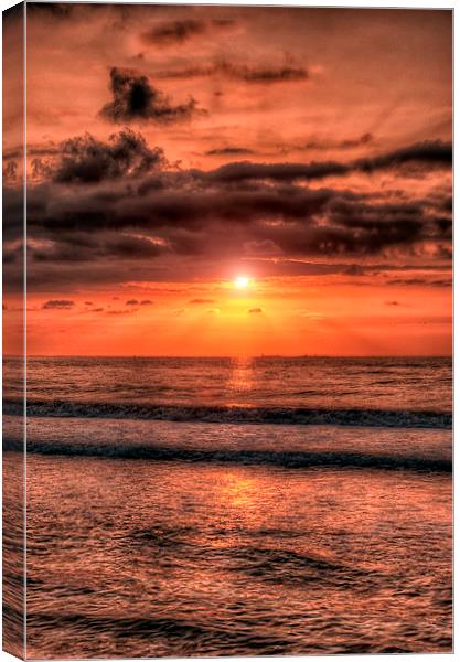 Balearic Sunrise Canvas Print by Jason Green