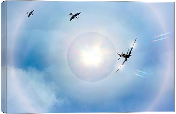 Spitfires Canvas Print by Jason Green