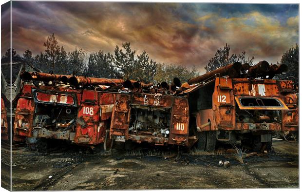 Rusting Heroes Canvas Print by Jason Green