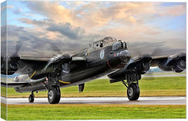  Lancaster Vera from Canada Canvas Print by Jason Green