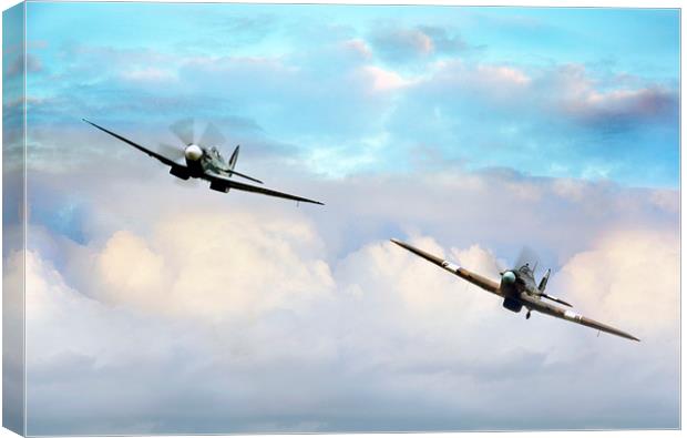  Battle of Britain Canvas Print by Jason Green