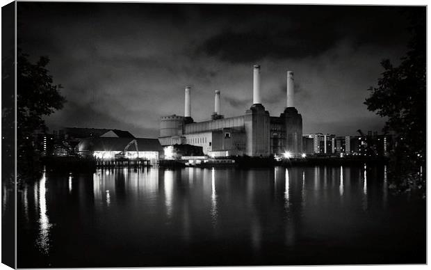  Battersea Power Station Canvas Print by Jason Green