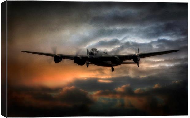 Lancaster Bomber  Canvas Print by Jason Green