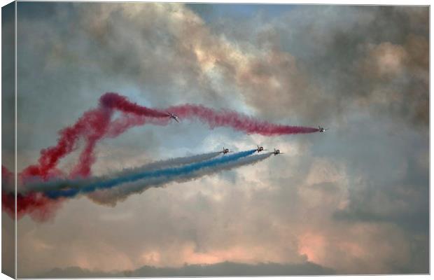   Red Arrows Canvas Print by Jason Green