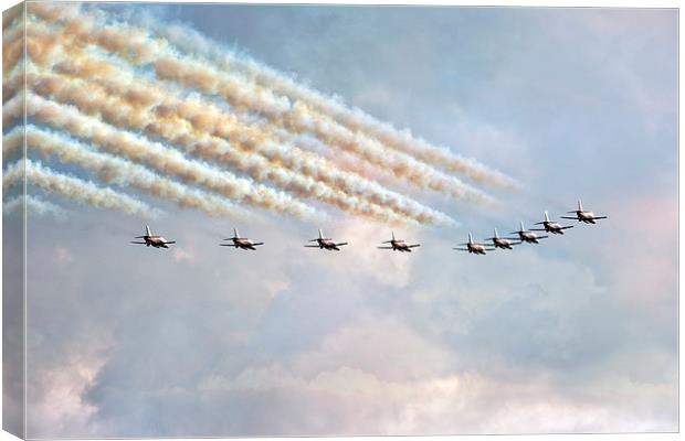   Red Arrows Canvas Print by Jason Green