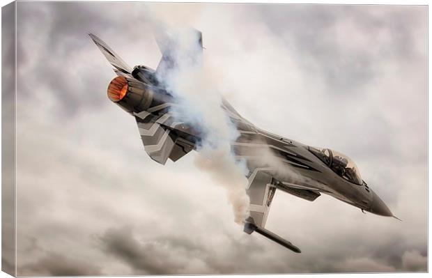 Belgium Falcon F-16  Canvas Print by Jason Green