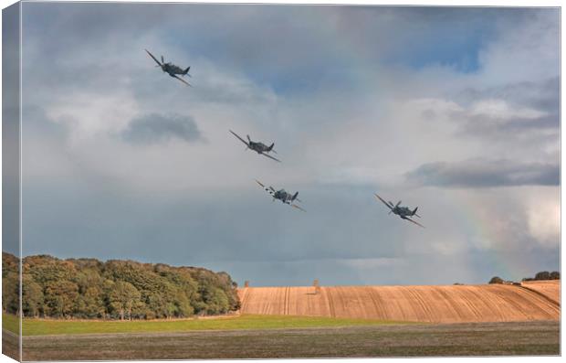 Somewhere under the rainbow Canvas Print by Jason Green