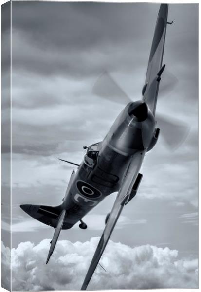BBMF Spitfire Canvas Print by Jason Green