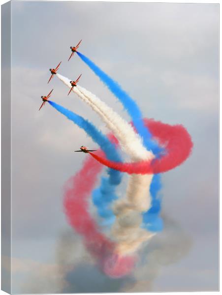 The Red Arrows Canvas Print by Jason Green