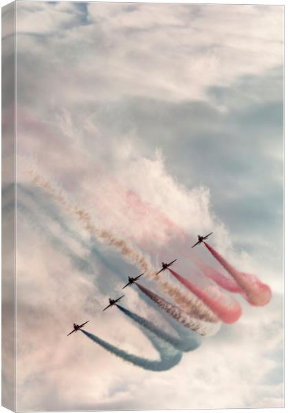 Red Arrows Canvas Print by Jason Green