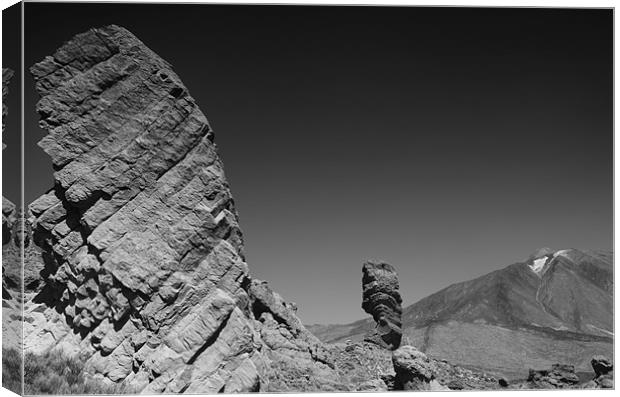 Mount Teide Canvas Print by andrew bagley