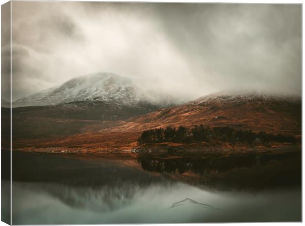 Highland View Canvas Print by andrew bagley