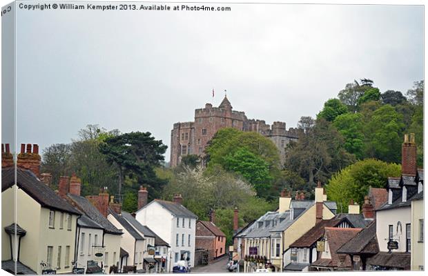 Dunster Castle Canvas Print by William Kempster
