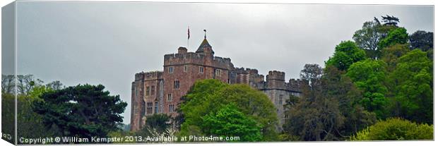 Dunster Castle Canvas Print by William Kempster
