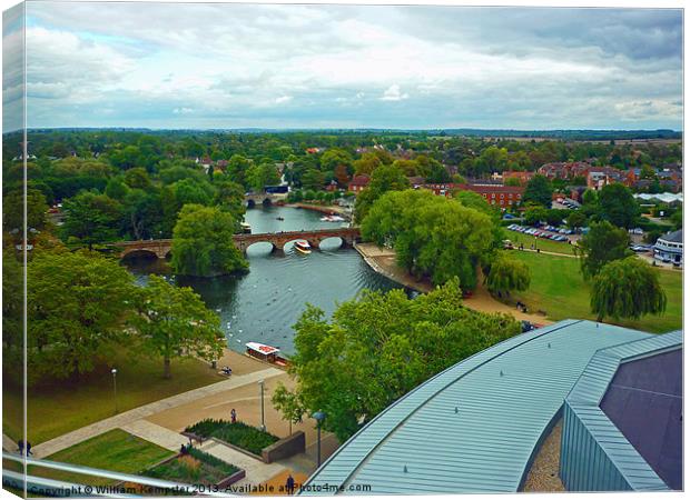 Stratford Upon Avon Canvas Print by William Kempster