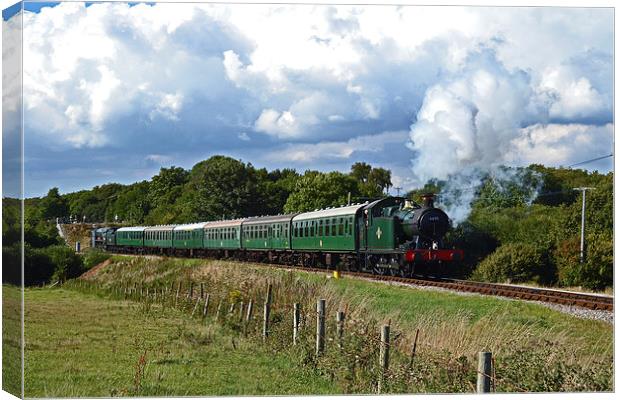 GWR 56XX Class No.6695 Canvas Print by William Kempster