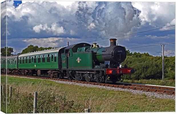 GWR 56XX Class No.6695 Canvas Print by William Kempster