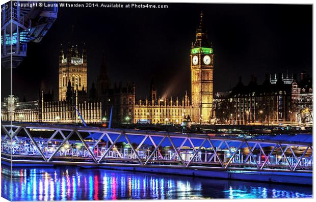 Embankment  Canvas Print by Laura Witherden